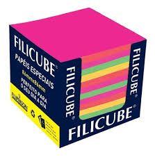 Bloco p/Recado Filicube 85g 700F Ref.3828...