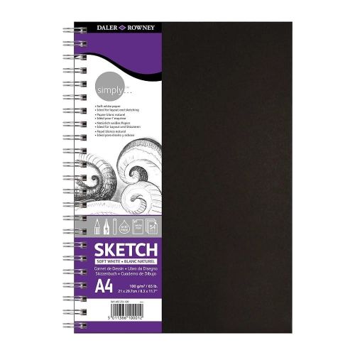 Caderno Sketckbook A4 54F 100g