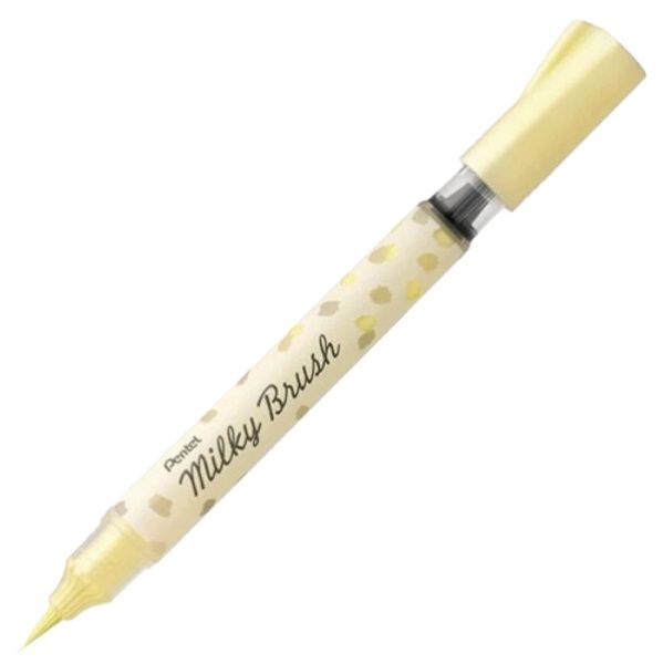 Pincel Brush Milky Amarelo Pastel Ref:XGF...