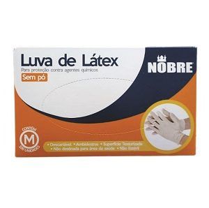 Luva Latex p/Proced. s/Pó Pequena c/100 N...