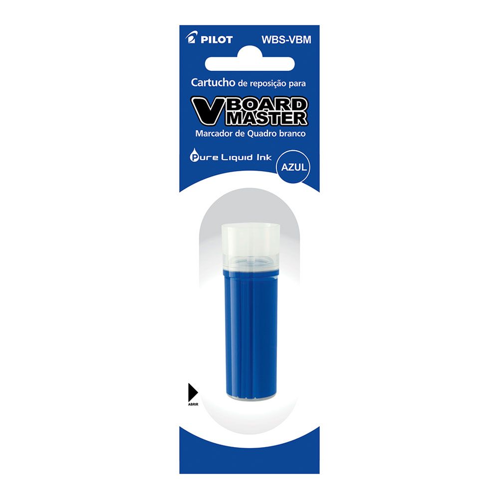 Refil p/Marcador VBoard Master Ref.WBS Azul