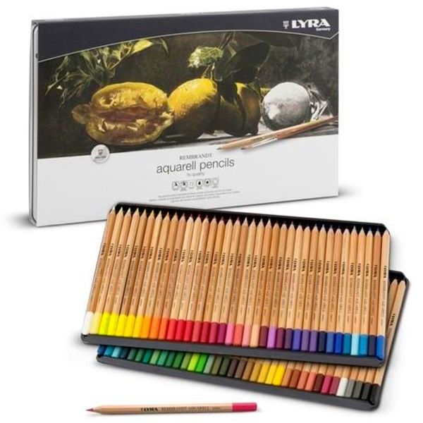 Lapis Aquarela 72 Cores Lyra Rembrandt Re...