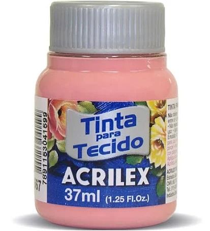 Tinta p/Tecido Fosca 37ml Ref.41400.537 Rosa