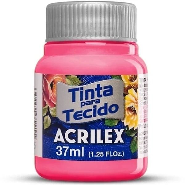 Tinta p/Tecido Fosca 37ml Ref.41400.527 Pink