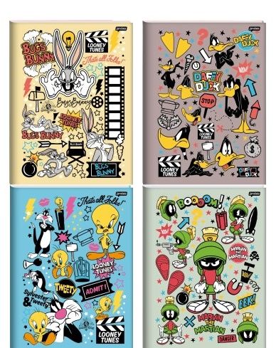 Caderno Brochurão CD 80F Looney Tunes Ref...