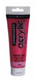 Tinta Acril. DR Graduate 120ml Vermelho M...