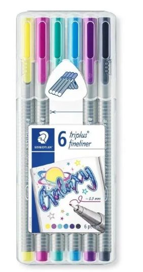 Caneta Triplus Fineliner c/6 Ref.334-SB6C...