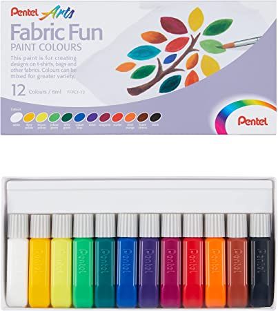 Tinta de Tecido Fabric Fun 12 Cor Ref.FFP...