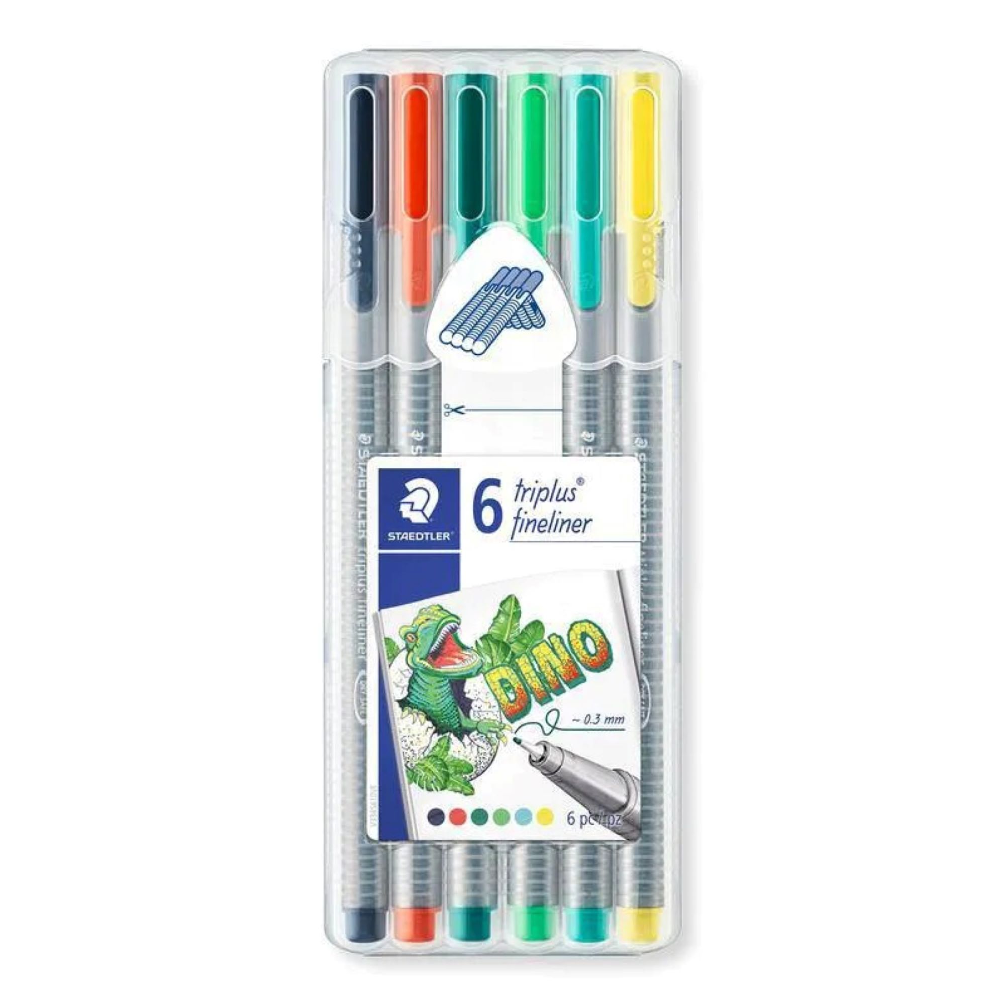 Caneta Triplus Fineliner c/6 Ref.334-SB6C...