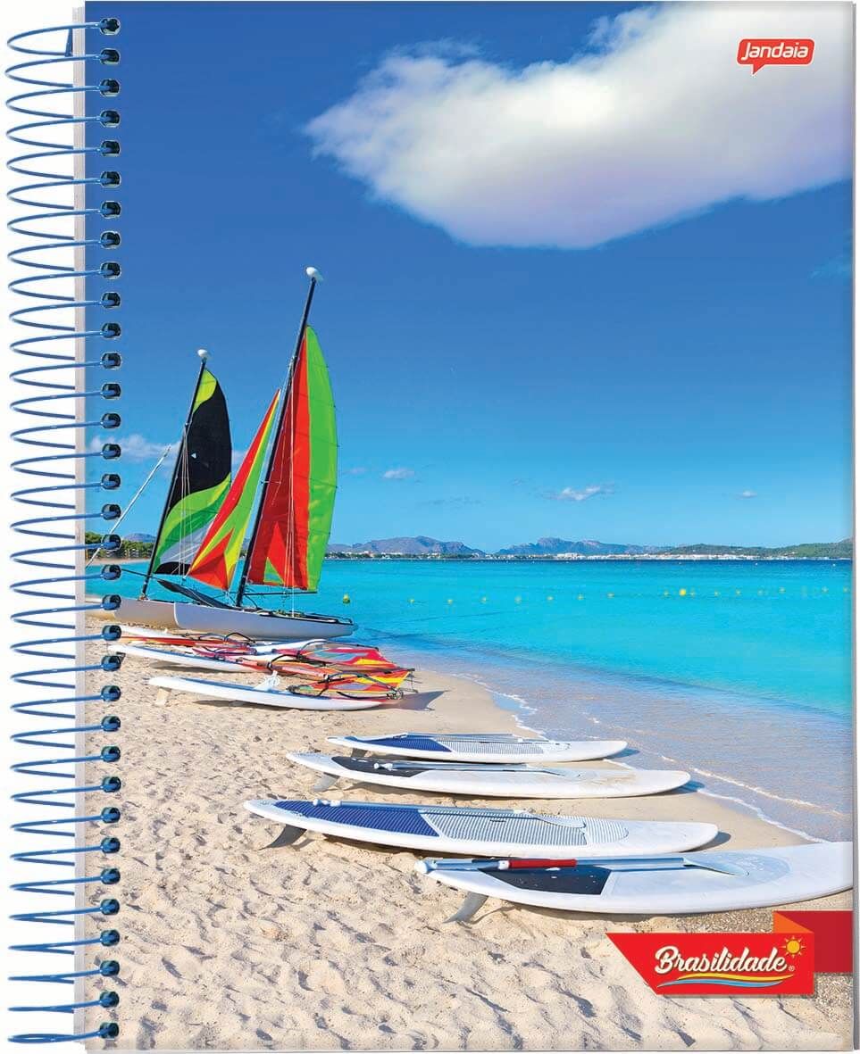 Caderno CF ¼ 96F Brasilidade Ref.08112