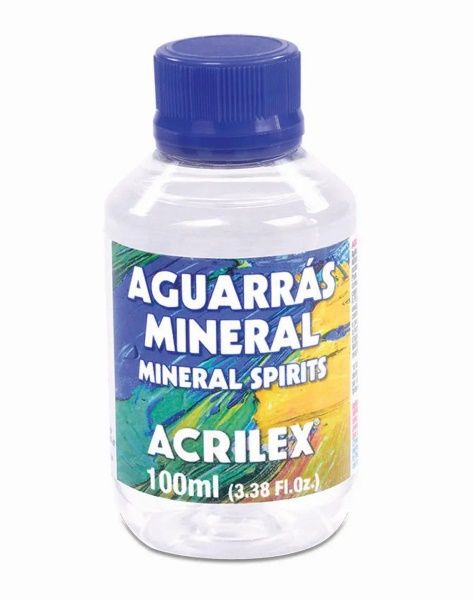 Aguarras Mineral p/Limpeza 100ml Ref.15110