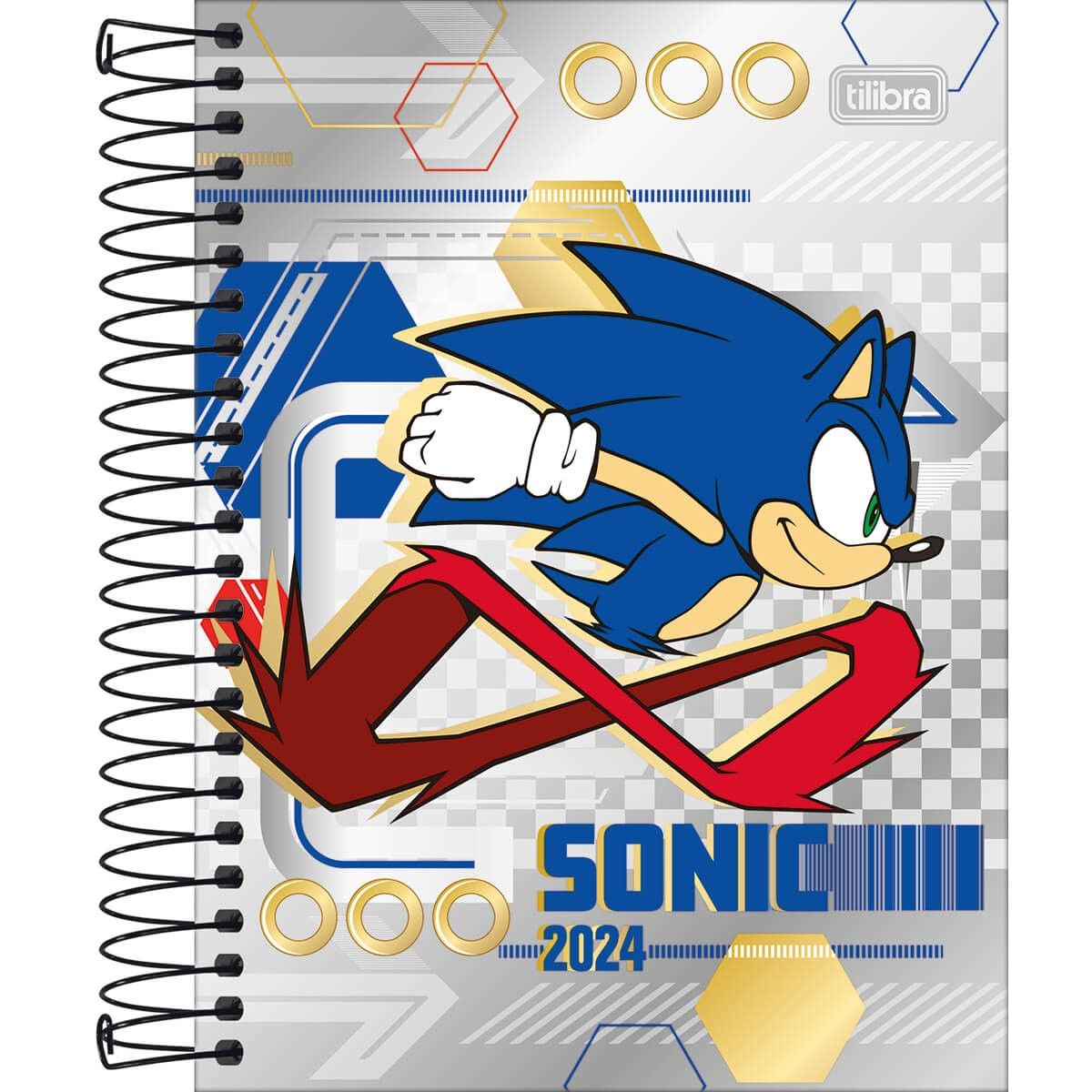 Agenda Espiral M4 176Fls Sonic