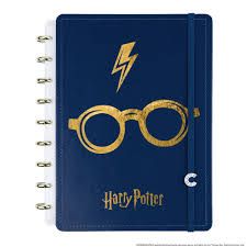 Caderno Inteligente 80Fls Harry Potter Azul