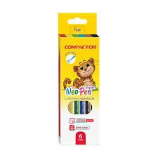 Pincel Hidrografico Fino 6 Cores Ref.1582...