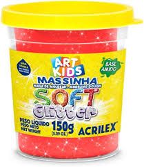 Massa de Modelar 150g Soft Glitter Ref.20...