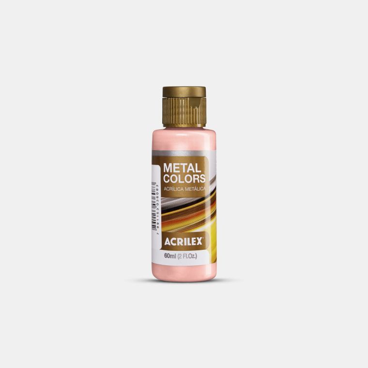 Tinta Metal Colors Acril. 60ml Ref.3660-4...