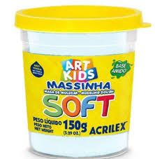 Massa de Modelar 150g Soft Ref.418 Branco...