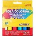 Cola Colorida 23g c/06 Cores Ref.02606