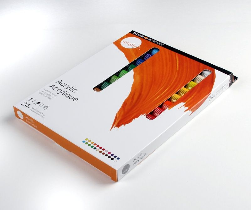 Tinta Acrilica DR Simply 12ml 24 cor Ref....