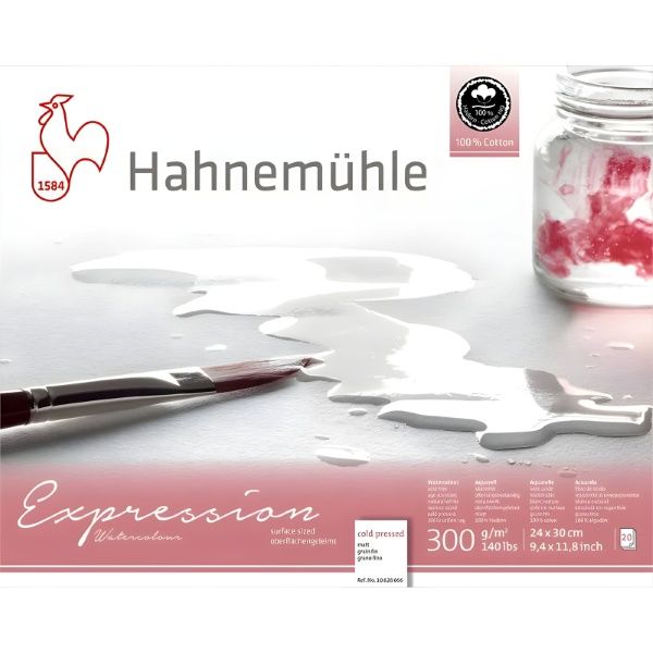 Bloco Aquarela Expression A4 300g 20F Fin...