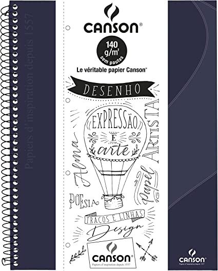 Caderno Des A4 40F 140g Sketck Book Ref.7...