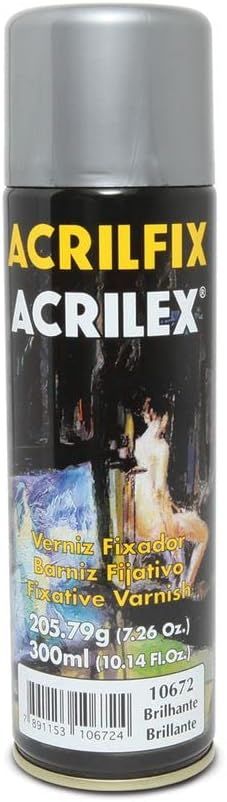 Verniz Fixador AcrilFix Brilhante 300ml R...