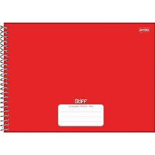 Caderno Des. CD 80Fls 275x200mm Stif Slim...