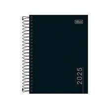 Agenda Espiral Pepper M4 160Fls Preto