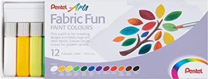 Tinta de Tecido Fabric Fun 12 Cor Ref.FFP...