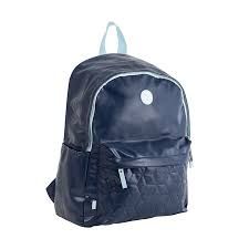 Mochila Pu 2 Compart Matellasse Azul Ref:...