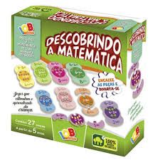 Jogo Educ. Descobrindo a Mat. c/27 Peça R...