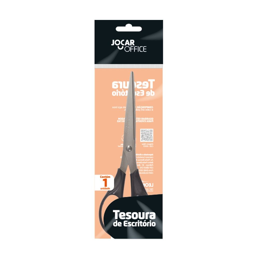 Tesoura 19cm Multiuso Inox Ref.91013 Jocar