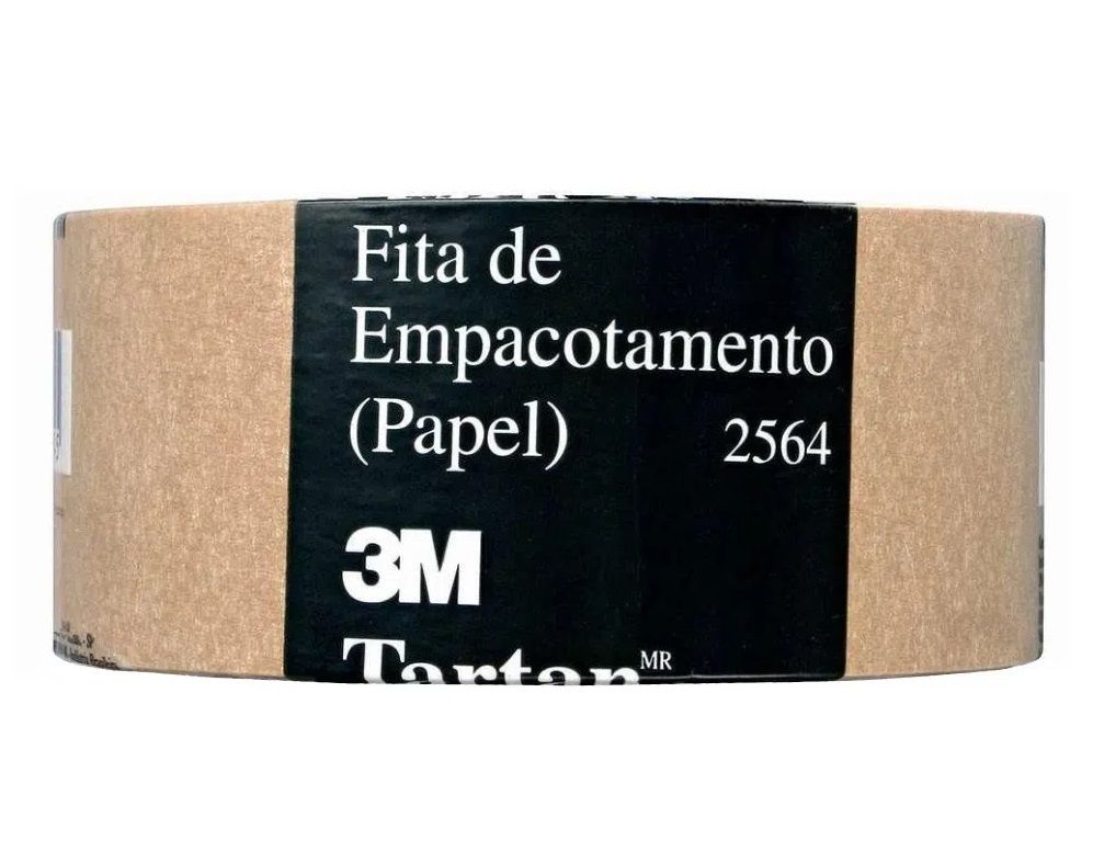 Fita Ades. Papel Kraft 50x50 Tartan Ref.2...