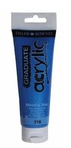 Tinta Acril. DR Graduate 120ml Azul Metal...